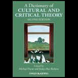 Dictionary of Cultural and Critical Theory
