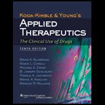 Koda Kimble and Youngs Applied Therapeutics Clinical use of Drugs