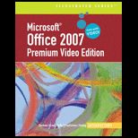 Microsoft Office 2007 Illustrated Introductory Premium Video Edition   With DVD