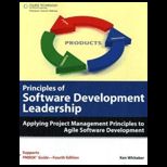 Principles of Software Development Leadership Applying Project Management Principles to Agile Software Development