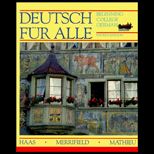 Deutsch Fur Alle  Beginning College German, A Comprehensive Approach
