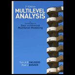 Multilevel Analysis Introduction to Basic and Advanced Multilevel Modeling
