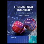 Fundamental Probability  Computational Approach