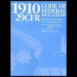 29 Cfr Code of Federal Regulations