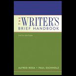 Writers Brief Handbook and Exercise Book