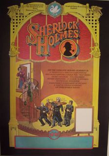 Sherlock Holmes (Original Broadway 3 Sheet)