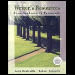 Writers Resources  From Sentence to Paragraph   Text Only