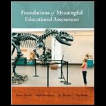 Foundations of Meaningful Educational Assessment