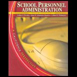 School Personnel Administration  California   With CD