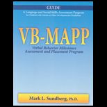 VB MAPP  Verbal Behavior Milestones Assessment and Placement Program, Full Set