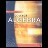 College Algebra   With 2 Cds