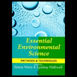 Essential Environmental Science  Methods and Techniques