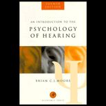 Introduction to the Psychology of Hearing