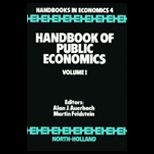 Handbook of Public Economics, Volume 1
