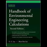 Handbook of Environmental Engineering Calculations