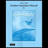 Arriba   Student Activities Manual