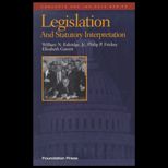 Legislation and Statutory Interpretation