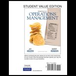Principles of Operations Management Text Only (Looseleaf)