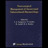 Neurosurgical Management of Aneurysmal