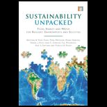 Sustainability Unpacked Food, Energy and Water for Resilient Environments and Societies