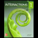 Interactions Listening/Speaking Level 1 Student Book Plus Registration Code for Connect ESL