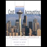 Cost Accounting  Text  (Custom Package)