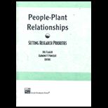 People Plant Relationships  Setting Research Priorities