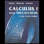 Calculus I With Precalc.  One Year Course   Text Only
