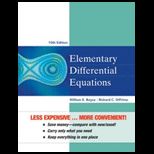Elementary Differential Equations (Looseleaf)