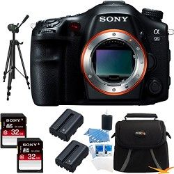 Sony Alpha SLT A99V 24.3 MP Full Frame SLR Digital Camera Body   Ultimate Bundle