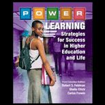Power Learning  Strategies for Success in Higher Education and Life (Canadian)