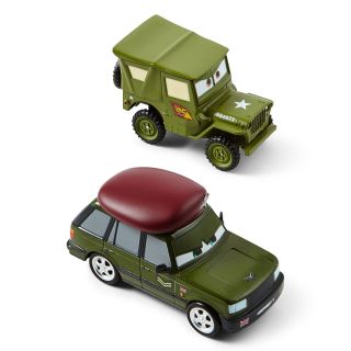 Disney Cars Sarge and Corporal Josh Coolant Toy Cars, Boys
