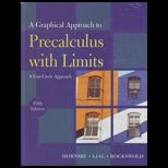 Graphical Approach to Precalculus with Limits A Unit Circle Approach plus MyMathLab/MyStatLab Student Access Code Card