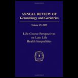 Annual Review of Gerontology and Geriatrics