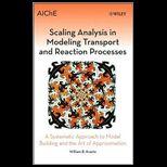 Scaling Analysis in Modeling Transport and Reaction Processes