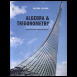 Algebra and Trigonometry   With CD (Custom)