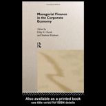 Managerial Finance in Corporate Economy