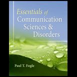Essentials of Communication Sciences and Disorders