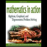 Mathematics in Action  Algebraic, Graphical, and Trigonometric Problem Solving   Package