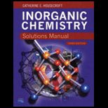 Inorganic Chemistry   Solutions Manual