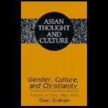 Gender, Culture and Christianity