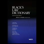 Blacks Law Dictionary, Pocket Edition
