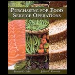 Purchasing for Food Service Operations