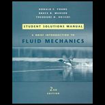 Brief Introduction to Fluid Mechanics   Student Solutions Manual
