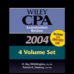 Wiley CPA Examination Review  04, 4 Volume Set