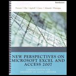 New Perspectives on Microsoft Excel and Access 2007 (Custom)
