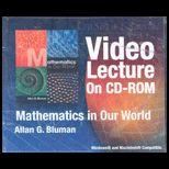 Mathematics in Our World   CDs (Software)