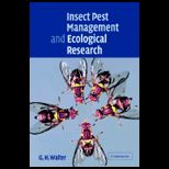 Insect Pest Management and Ecological