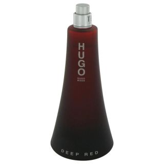 Hugo Deep Red for Women by Hugo Boss Eau De Parfum Spray (Tester) 3 oz