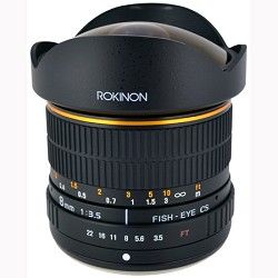 Rokinon 8 mm f/3.5 Lens for Olympus Cameras (FE8M O)